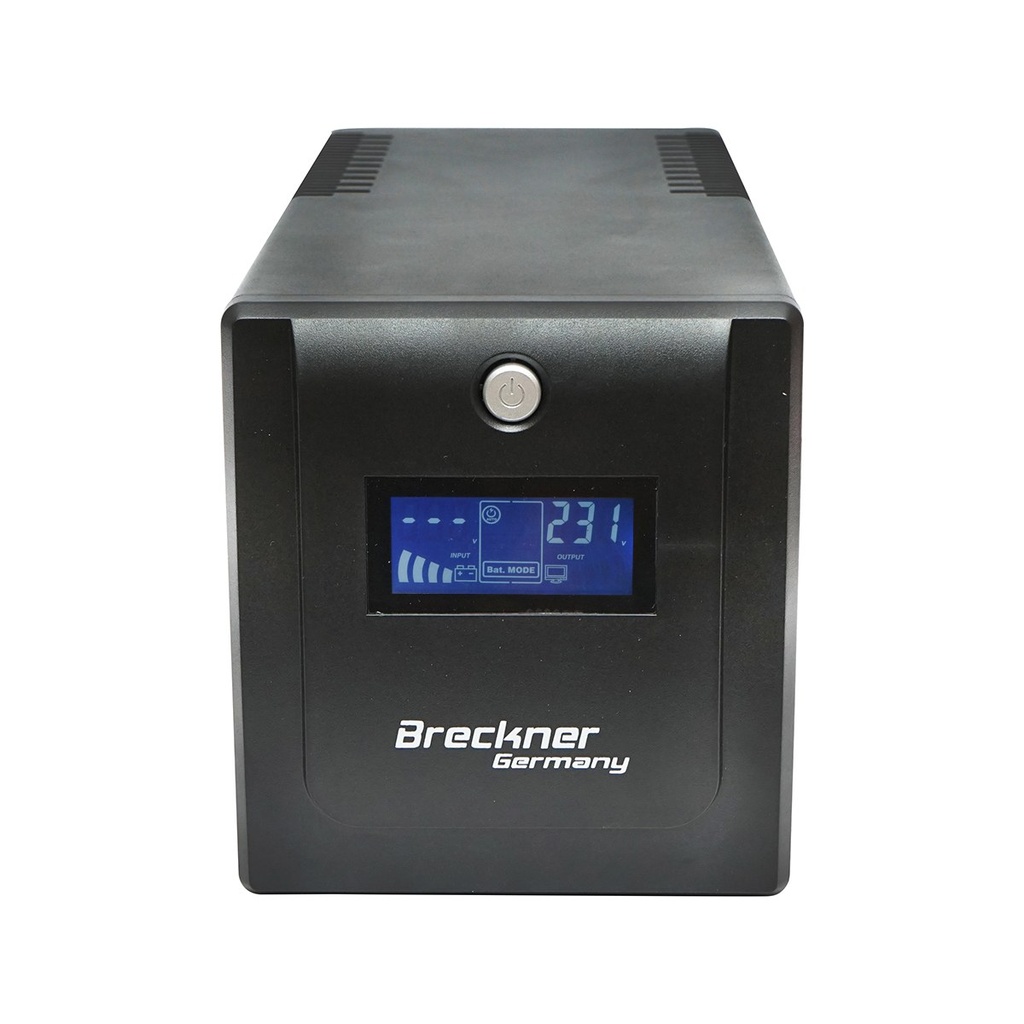 UPS 1000VA/600W cu baterii 2x7Ah si 4 prize schuko, LCD, USB, AVR