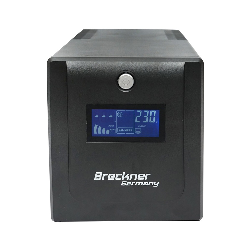 UPS 1500VA/900W cu baterii 2x9Ah si 4 prize schuko, LCD, USB, AVR
