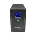 UPS 2000VA/1200W cu baterii 2x9Ah si 2 prize shuko, LCD, USB, AVR