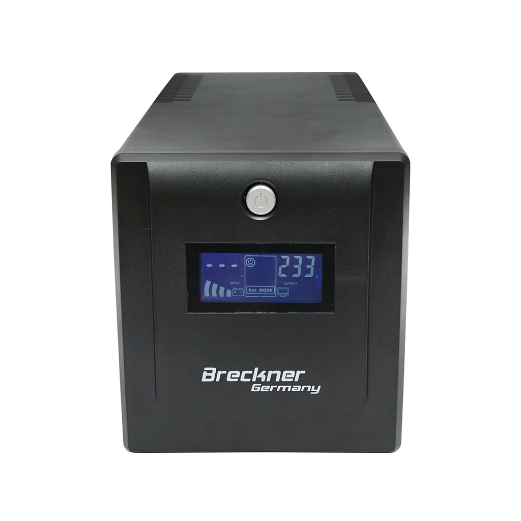 UPS 1000VA/600W cu baterii 2x7.5Ah si 4 prize schuko, LCD, USB