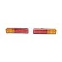 Set lampi spate 12V stop si semnalizare stanga/dreapta 301x65x100mm
