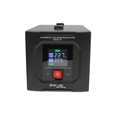 Stabilizator automat de tensiune 500VA, 300W, 140-250VAC cu releu monofazat, 1 priza Schuko 230V, afisaj LCD
