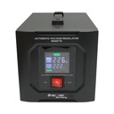 Stabilizator automat de tensiune 1000VA, 600W, 140-250VAC cu releu monofazat, 1 priza Schuko 230V, afisaj LCD
