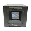 Stabilizator automat de tensiune 5000VA, 3000W, 140-250VAC cu releu monofazat, bypass, conexiune borne, afisaj LCD