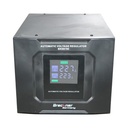 Stabilizator automat de tensiune 10KVA, 8000W, 140-250VAC cu releu monofazat, bypass, conexiune borne, afisaj LCD