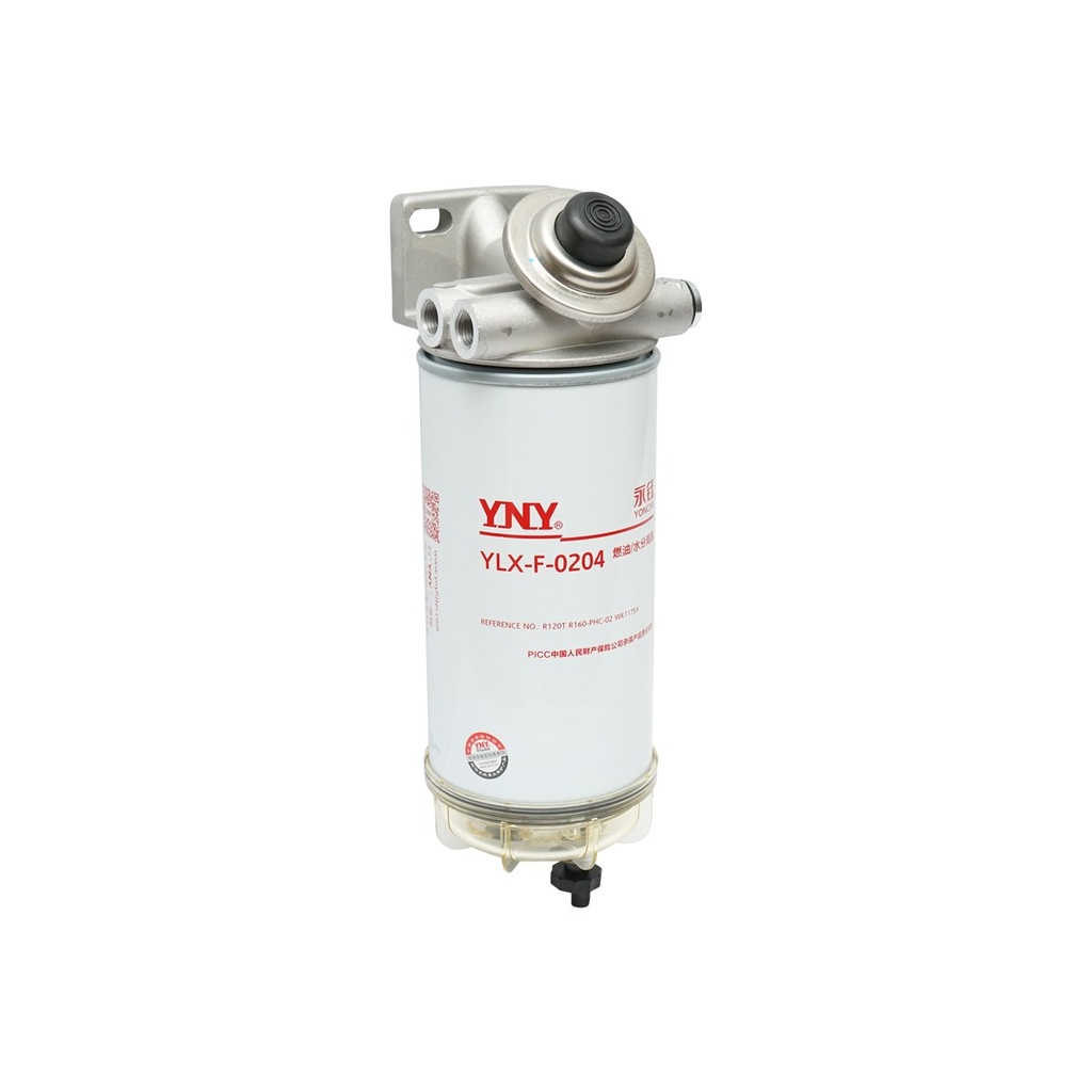 Baterie filtru motorina cu separator apa pentru Iveco, Caterpillar, Deutz, Fiat, Ford, MAN, Volvo, Mercedes-Benz, cod OEM 129-0372, 012924O4, 504166113, A0004771702, R120P