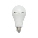 Bec LED 15W, 220V, E27, lumina rece 6500K, emergenta cu sistem de avarie si baterie reincarcabila 1200mah
