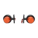 Lampa gabarit laterale LED NEON rosu-galben 12V-24V