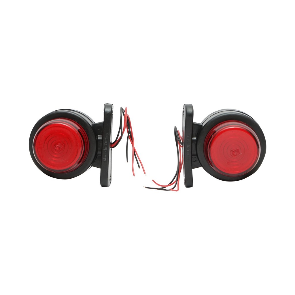 Lampa gabarit laterale LED NEON rosu-alb 12V-24V