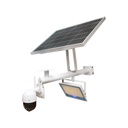 Camera de supraveghere cu proiector LED 300W, baterie, panou solar 60W si telecomanda