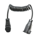 Cablu, adaptor remorca 2.2m cu fisa priza 13-13 pini mama-tata