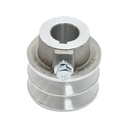 Fulie cu 2 caneluri pentru ax cu pana 19mm, motor 7Cp