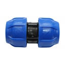 Mufa compresiune PN16, D32x32mm, max 16bar pentru sisteme irigatie PEHD