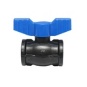 Robinet cu bila compresiune, filet interior D25x25mm, PN10