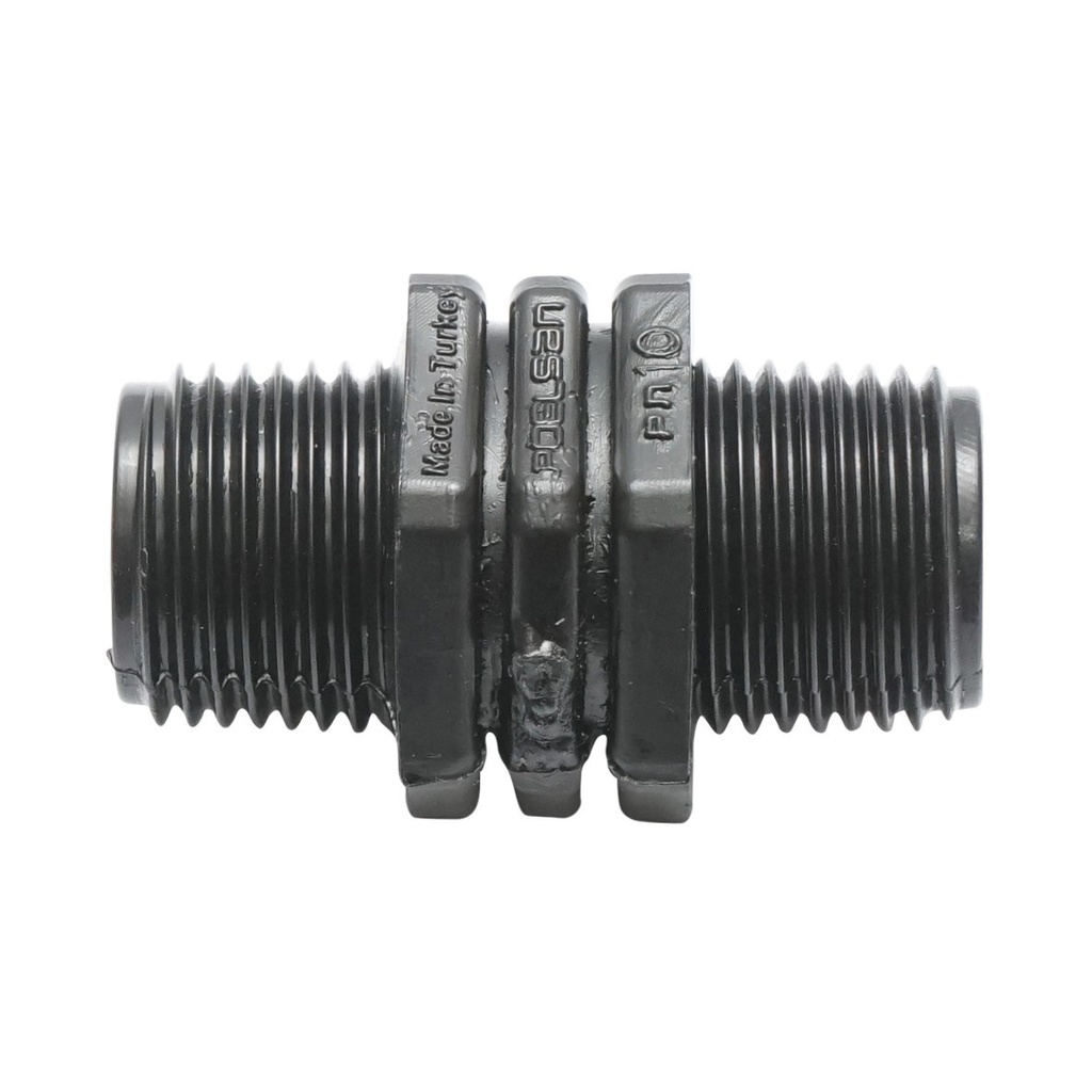 Niplu egal filet exterior D1/2x1/2 toll pentru sisteme de irigatii PN10