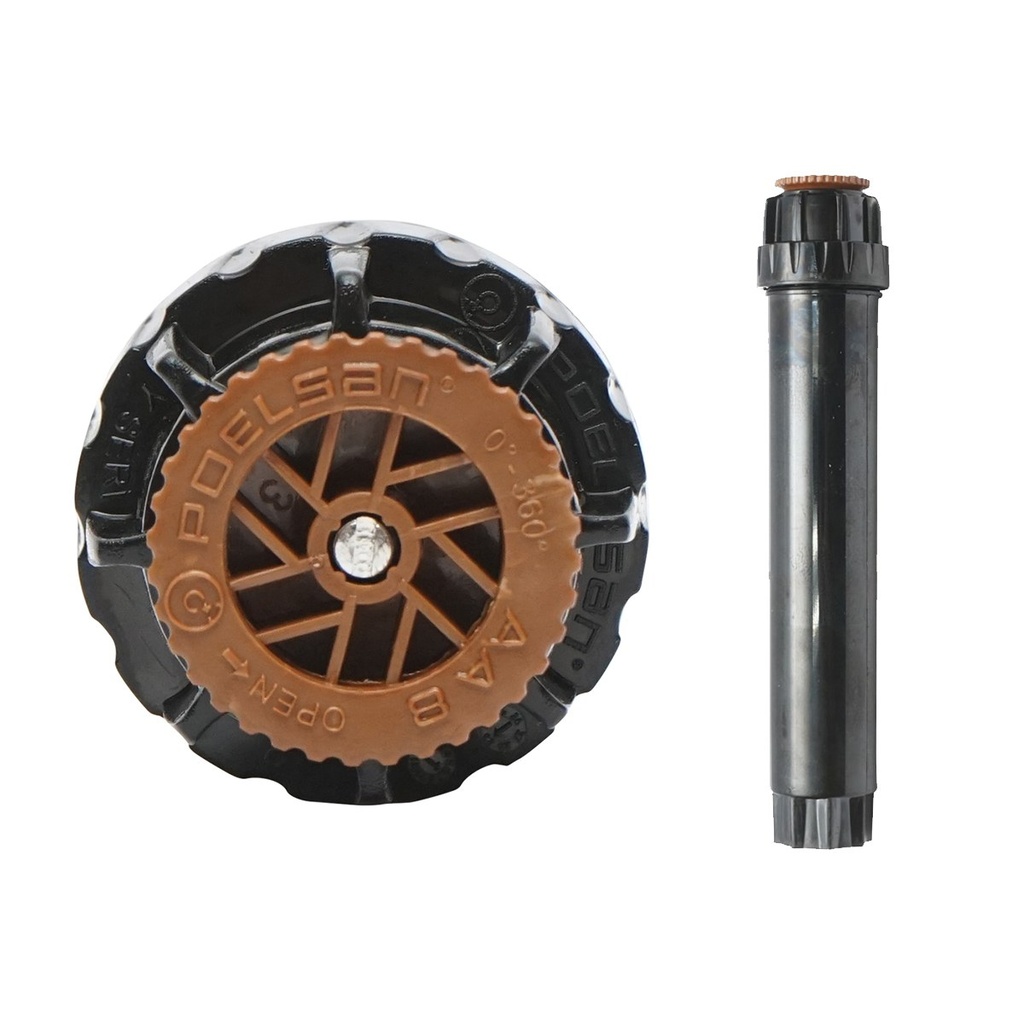 Aspersor spray cu duza 10cm, D1/2, filet interior pentru sisteme de irigatii, raza 5.2m