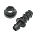 Mufa conector stut egal tub picurare 16x16mm pentru sisteme de irigatii