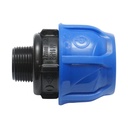 Racord compresiune cu filet exterior 32mmx3/4 toll, PN16 pentru sisteme irigatii