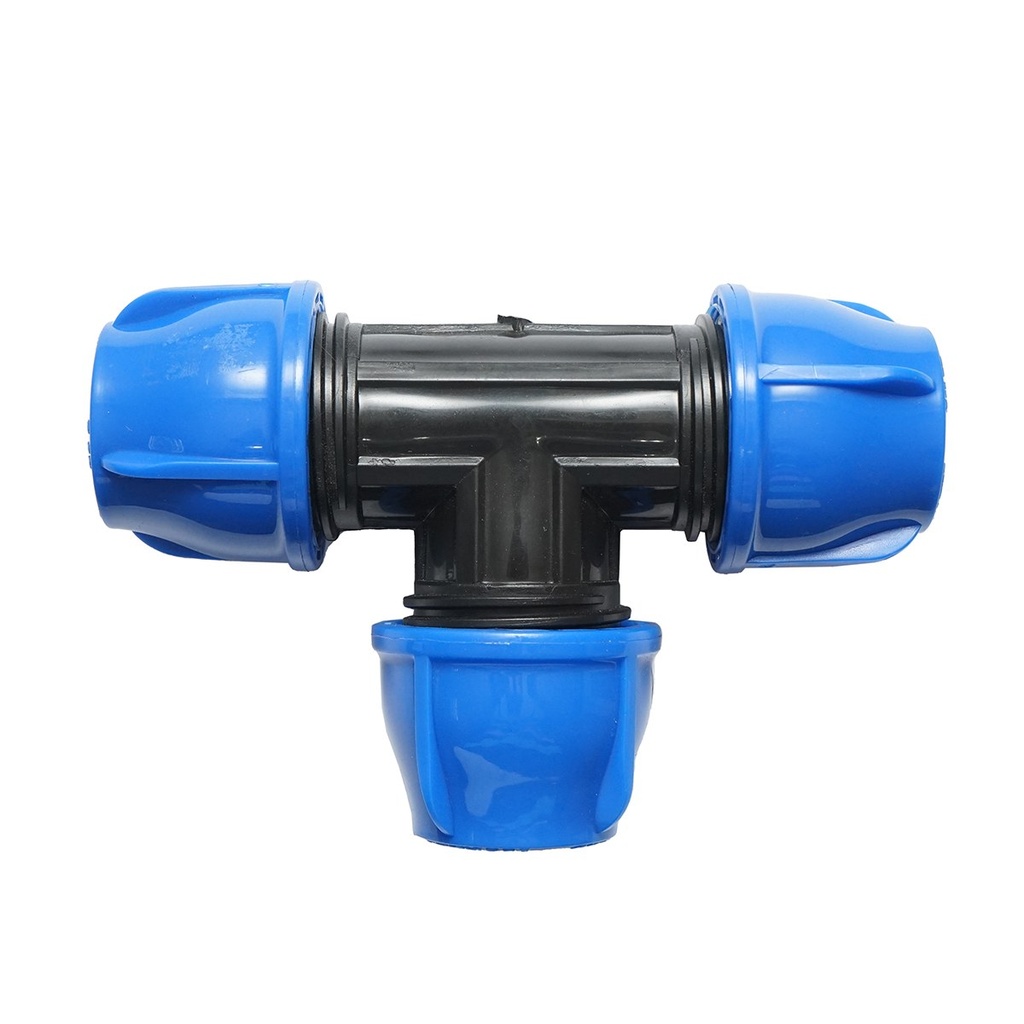 Teu compresiune egal 25x25x25mm PN16, pentru sisteme de irigatii