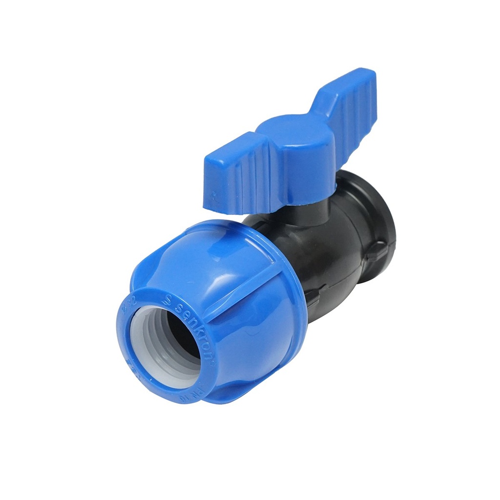 Robinet mufa cu bila filet interior D32mmx1 toll, PN16, pentru sisteme de irigatii