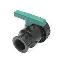 Robinet mufa cu bila, filet interior D11/2x11/2 toll, PN10, pentru sisteme de irigatii