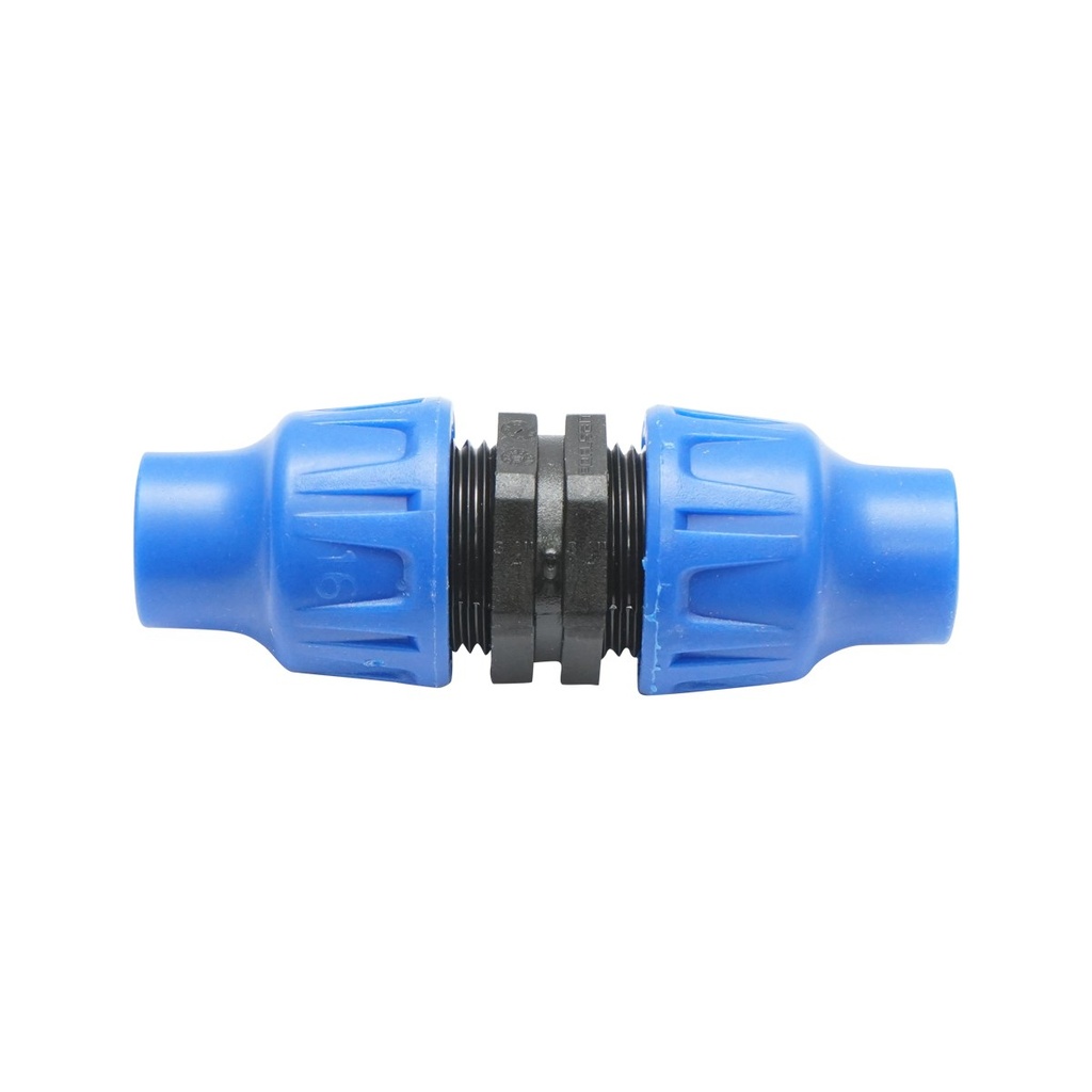 Mufa imbinare tub picurare egala D16x16mm pentru sisteme de irigatii