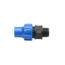 Mufa imbinare tub picurare cu filet exterior D16mmx1/2 tol, pentru sisteme de irigatii