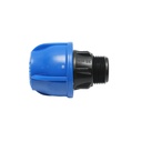 Racord compresiune cu filet exterior D32mmx1 toll, PN16 pentru sisteme de irigatii