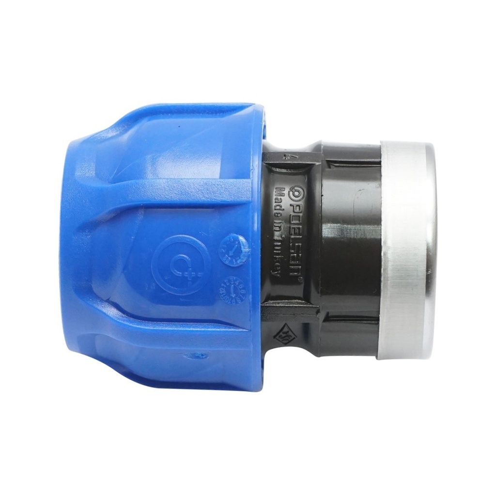 Racord compresiune cu filet interior D32mmx1 toll, PN16 pentru sisteme de irigatii
