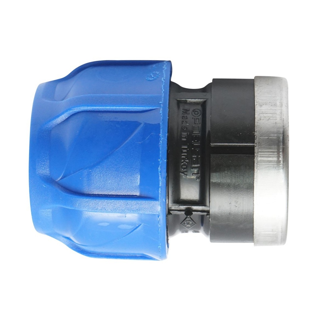 Racord compresiune cu filet interior D40mmx1-1/2 toll, PN16 pentru sisteme de irigatii