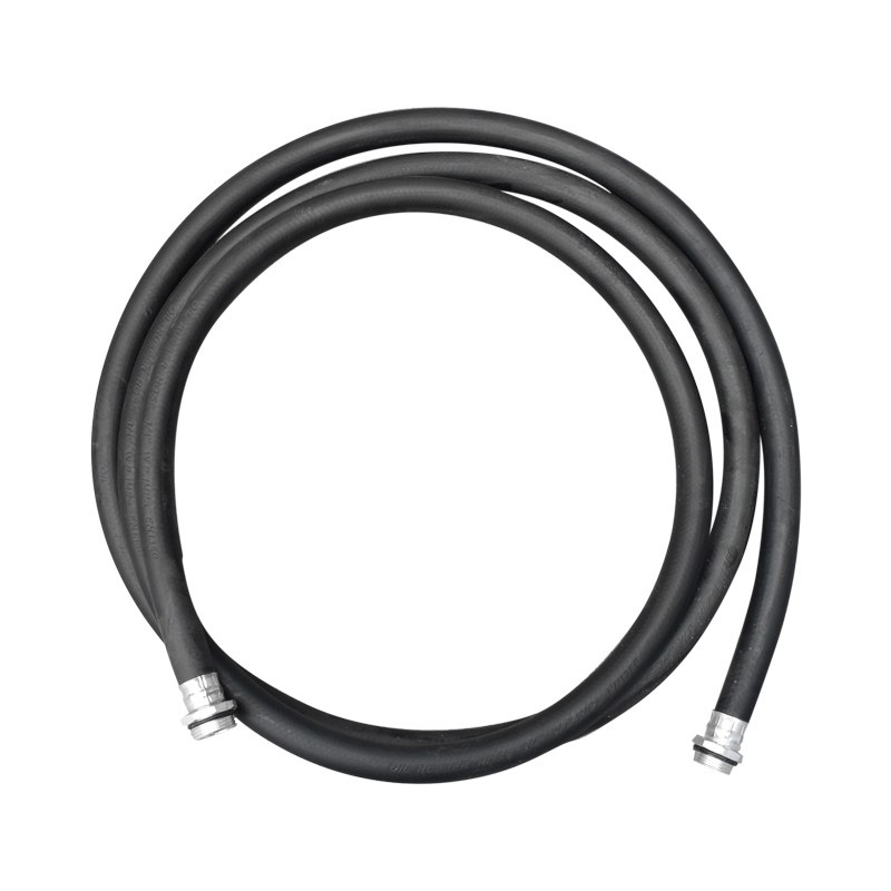 Furtun presiune 3/4 x 2m cu nipluri la capete pentru pompa transfer motorina