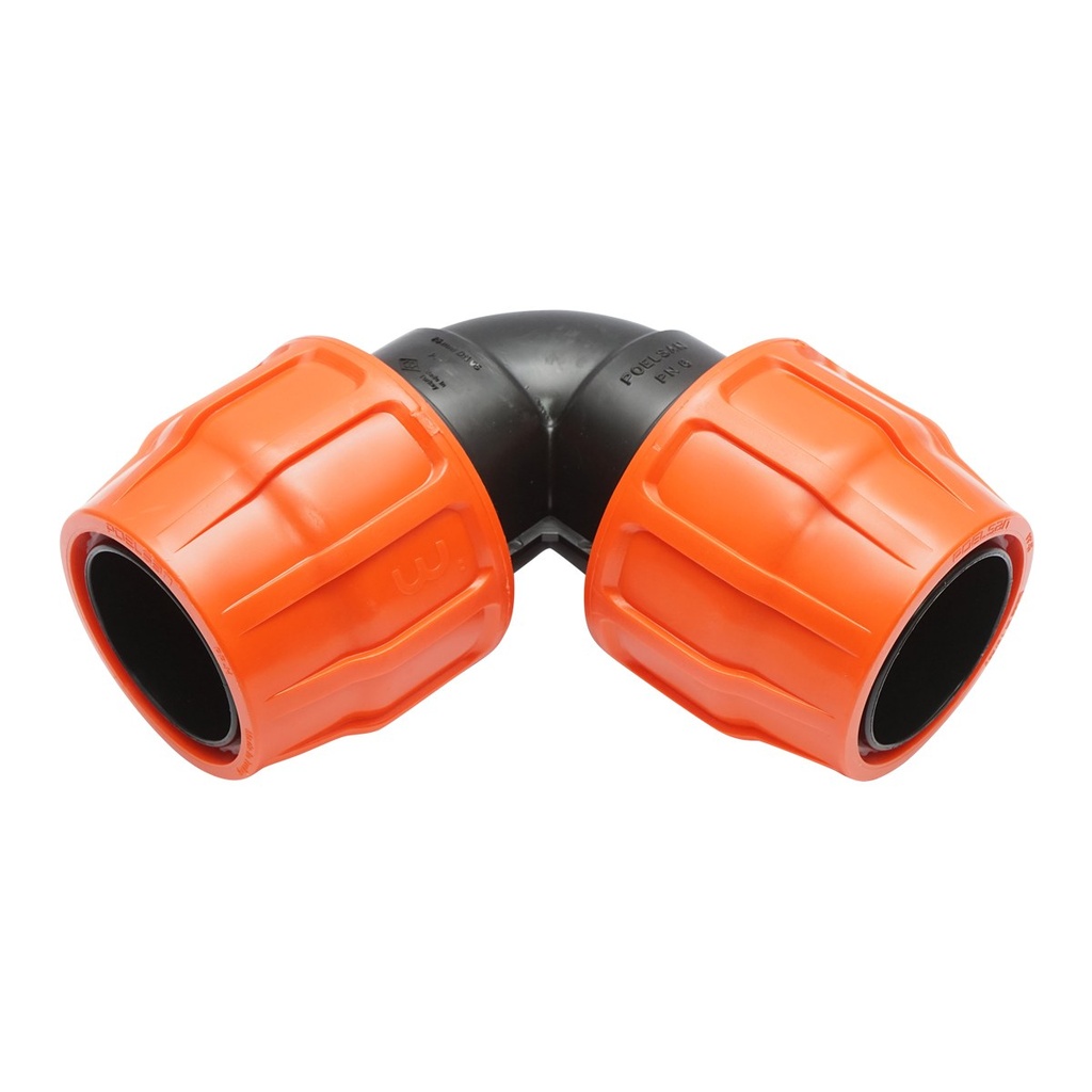 Cot egal compresiune Layflat D3x3 toll PN6 pentru sisteme irigatii
