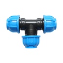 Teu compresiune egal 20x20x20mm PN16 pentru sisteme de irigatii