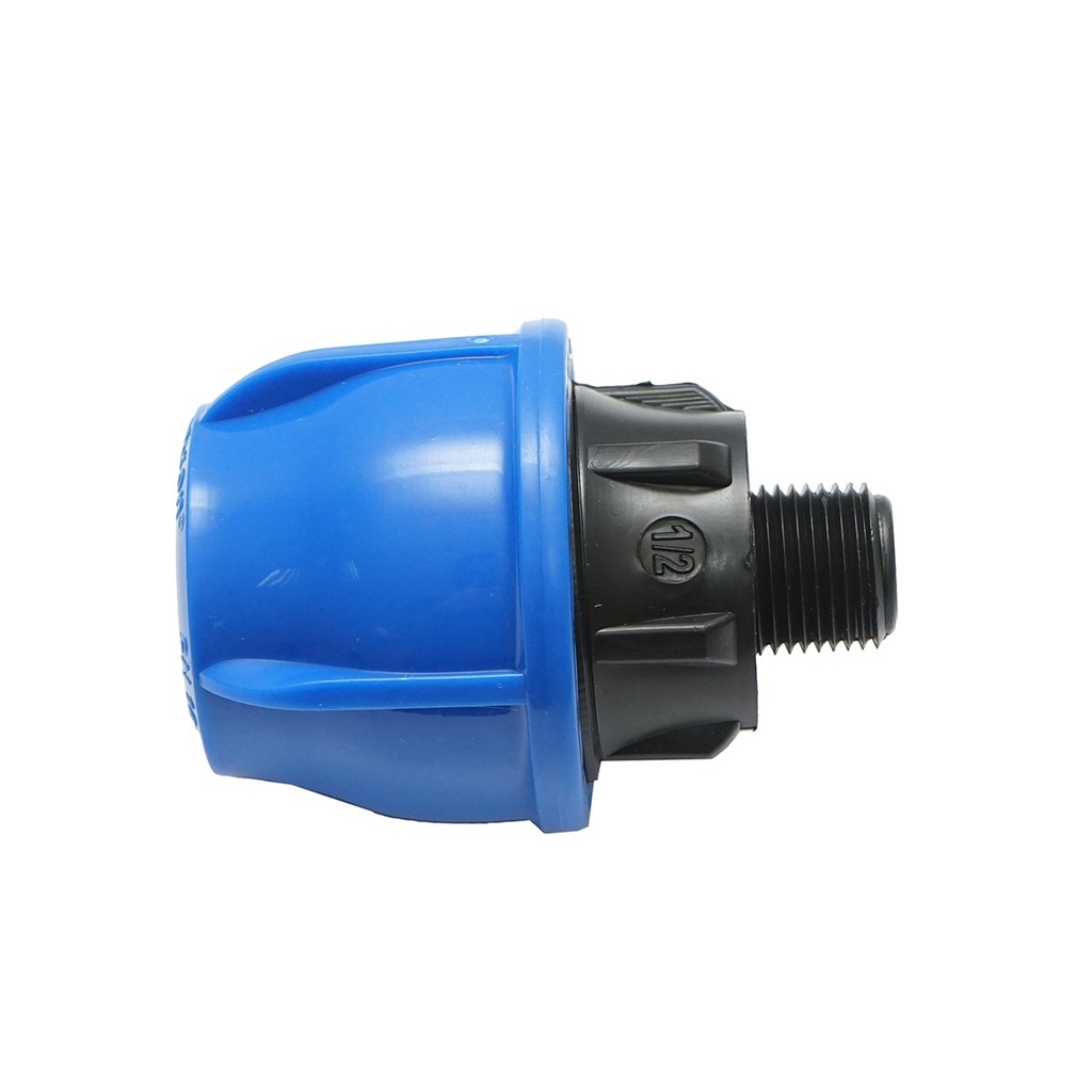 Racord compresiune cu filet exterior D32mmx1/2 toll, PN16 pentru sisteme de irigatii