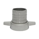 Racord cupla 2 toll cu piulita si garnitrua din aluminiu pentru furtun irigat apa cu filet interior