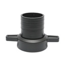 Racord cupla 2 toll cu piulita si garnitrua din PVC pentru furtun irigat apa cu filet interior