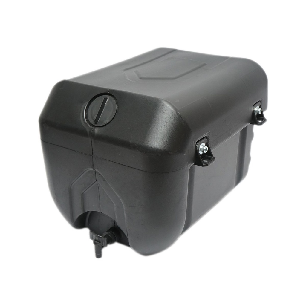Rezervor apa 30L plastic, negru 332x420x331 mm
