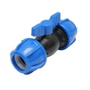 Robinet mufa cu bila compresiune D40x40mm, PN16, pentru sisteme de irigatii