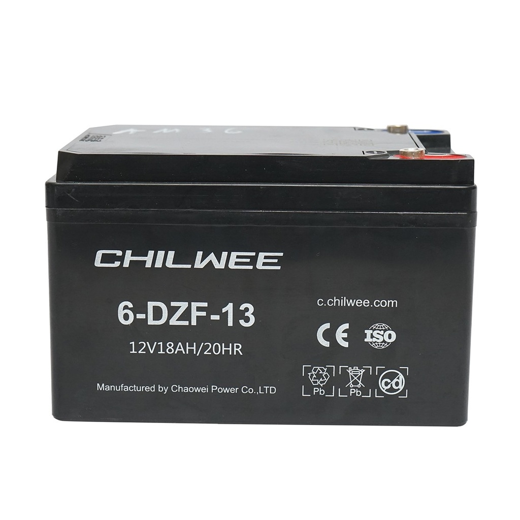 Baterie VRLA cu gel pentru bicicleta electrica cu grafen 6-DZF-13, 12V, 18AH-20HR CHILWEE