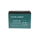 Baterie VRLA cu gel pentru bicicleta electrica cu grafen 6-EVF-58, 12V, 65AH-20HR CHILWEE