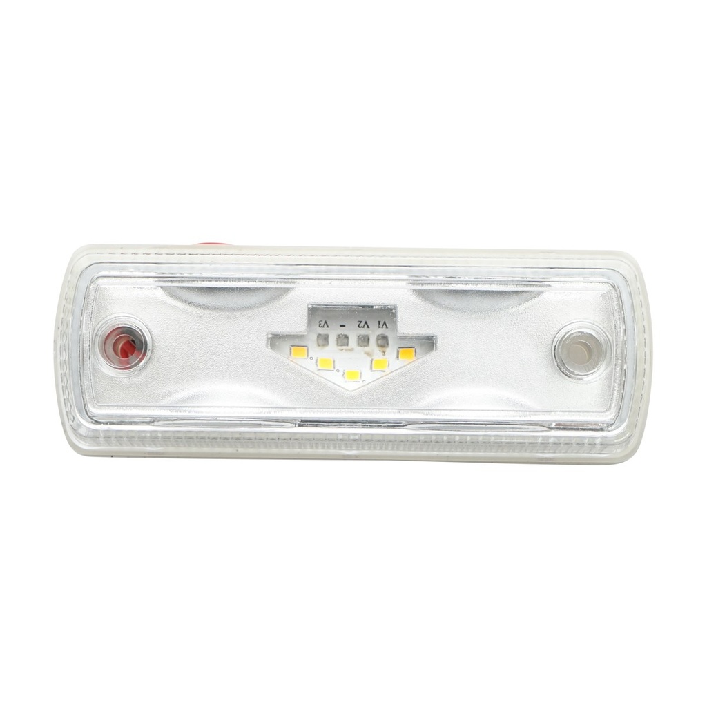 Lampa semnalizare laterala LED 12V-24V, alba