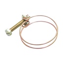 Colier sarma 43-48mm cu surub M6x50mm pentru furtun