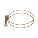 Colier sarma 70-75mm cu surub M6x70mm pentru furtun