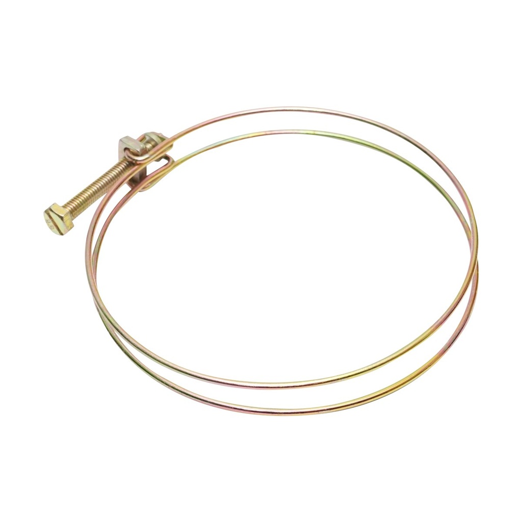 Colier sarma 108-115mm cu surub M8x80mm pentru furtun