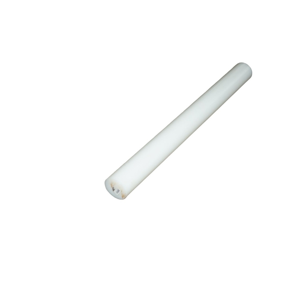 Bara poliamida PA6 alba Fi 90x330mm, 2.63 Kg