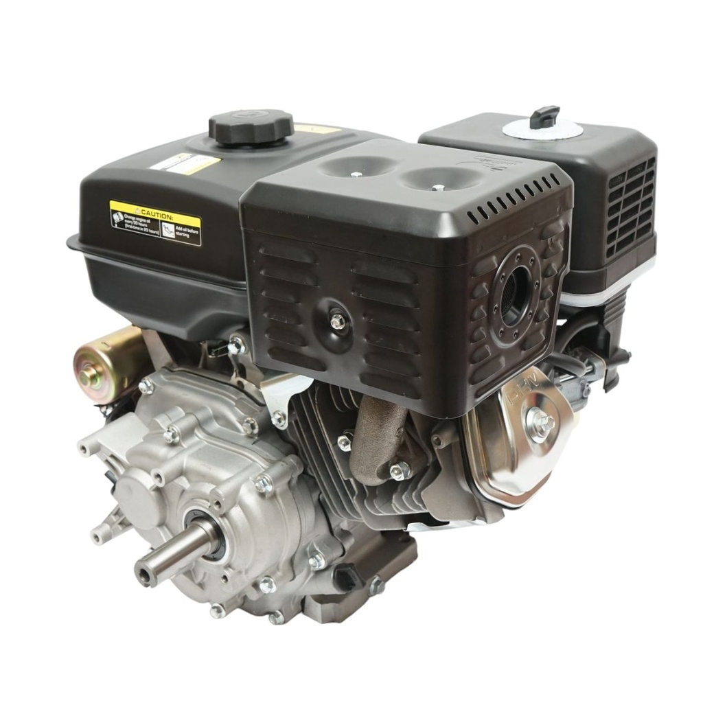 Motor pe benzina 13CP, 4 timpi, ax cu pana 25mm pornire cheie/sfoara, reductor priza