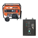 Generator electric pe benzina 220-380V 7.2KW 50Hz cu ATS si pornire electrica/manuala THOR