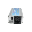 Invertor tensiune 1000W. 12V/24V - 220V unda sinusoidala modificata 241x95x55mm.