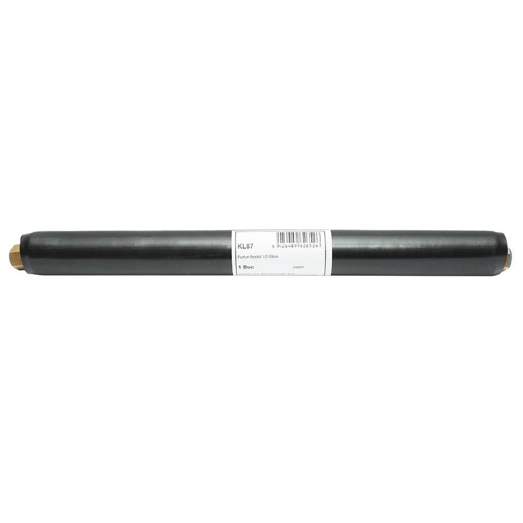 Teava inox 500mm, flexibil 1/2 cu izolatie EPDM pentru panouri solare