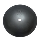 Taler disc neted 610x5mm cu patrat 38mm